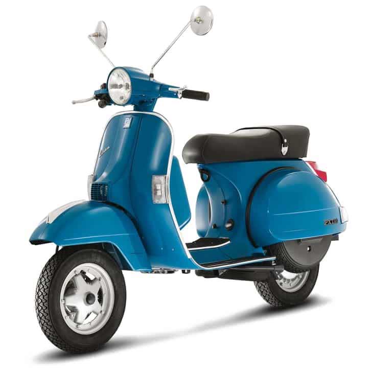 Vespa blu