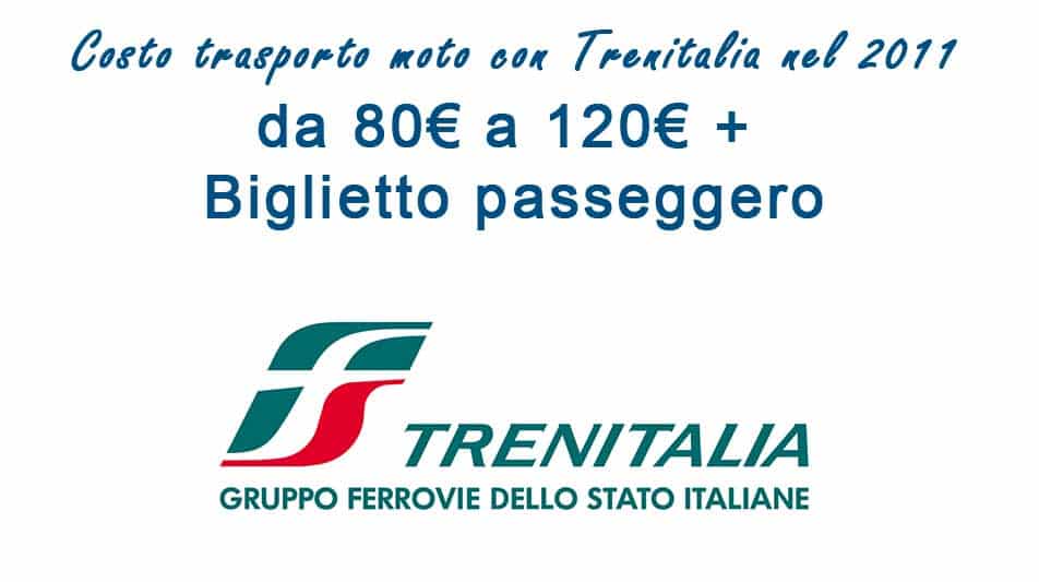 costo trasporto moto treno 2020