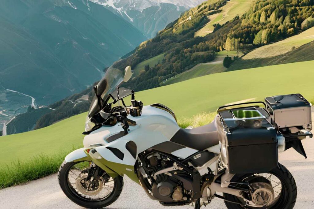 vacanza in moto alpi