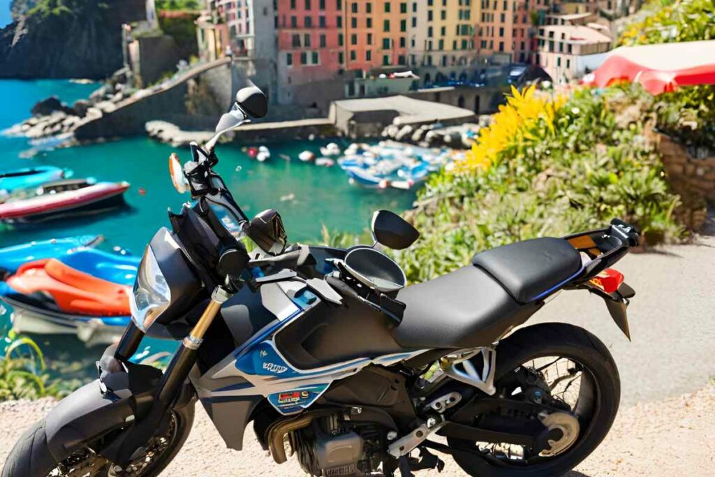 vacanza in moto in liguria